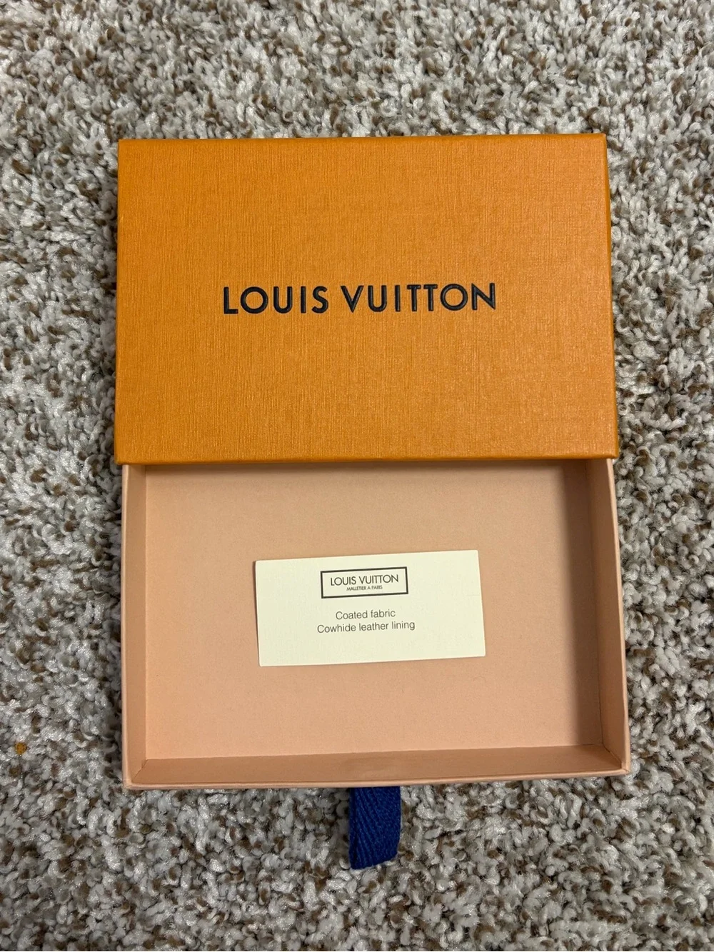 Authentic Louis Vuitton Pull Tab Box- Brand New Condition With No Flaws
